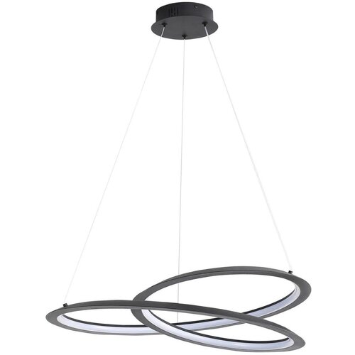  LED luster na sajli TANGO LED/44W/230V 4000K prečnik 60 cm crna Cene