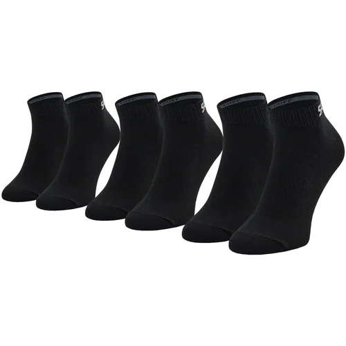 Skechers Športne nogavice 3PPK Mesh Ventilation Socks Črna