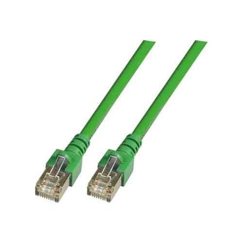 EFB-Elektronik Patchkabel Cat.5e 2xRJ45 s SF/UTP EC5000, 1m, zelena, SF/UTP, (20786844) Cene