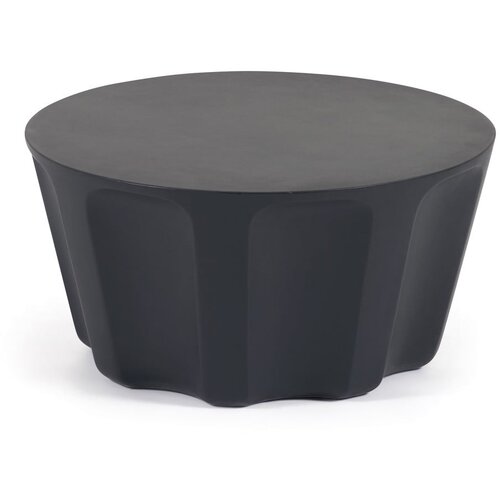 Kave Home Betonska okrogla vrtna mizica &amp;oslash; 60 cm Vilandra &amp;ndash; Slike
