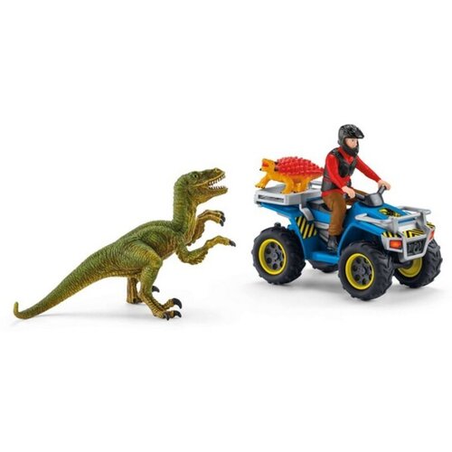 Schleich bijeg od velociraptora, set figura Slike