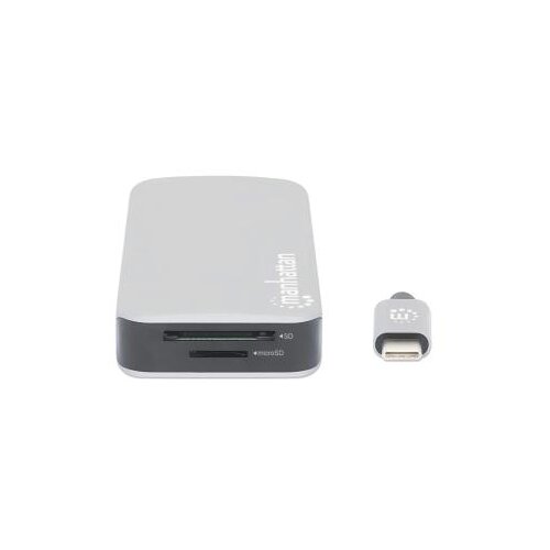 Manhattan Docking station 130615 8in1 USB-C - HDMI/3xUSB/CR/LAN/PD 100W Slike