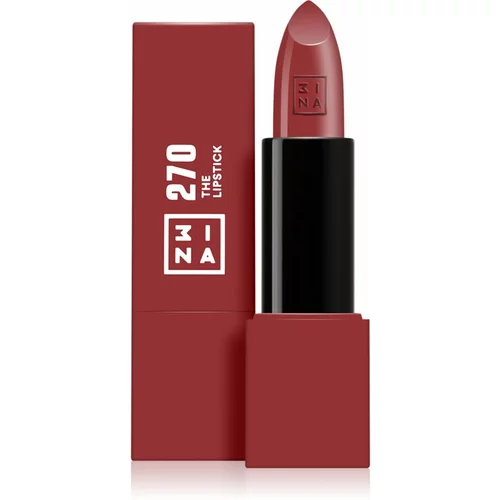 3INA The Lipstick ruž za usne nijansa 270 Wine Red 4,5 g