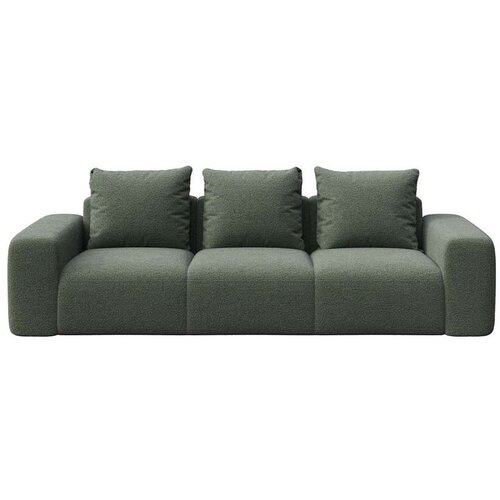 Rodier Zelena sedežna garnitura iz tkanine boucl&amp;eacute; 287 cm Monce &amp;ndash; Slike