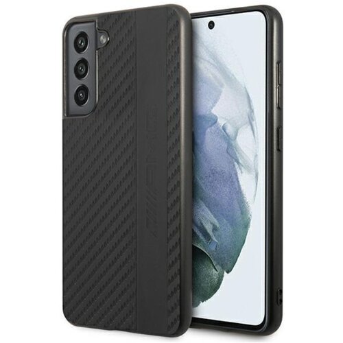 AMG AMHCS21FESBLSCA ovitek za Samsung Galaxy S21 FE G990 - črn Carbon Slike