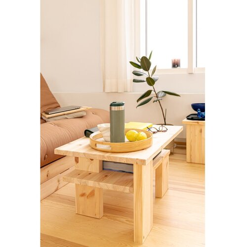 Karup Design Klubska mizica iz masivnega bora v naravni barvi 45x68 cm Japan &amp;ndash; Slike