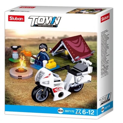 Sluban kocke, motocikl 77 kom Slike