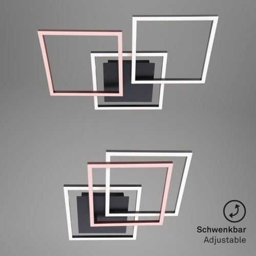 BRILO led prigu&amp;scaron;iva plafonska svetiljka frame LED/30W/230V Slike