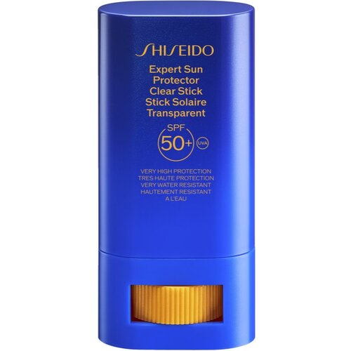 Shiseido Expert Sun Protector Clear Stick SPF50+ vodootporan proizvod za zaštitu lica od sunca za sve vrste kože 20 g unisex Cijene