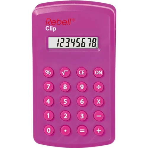  Kalkulator Clip Rebell, Ružičasta