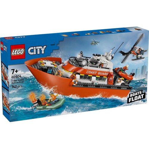 Lego City Coast Guard Rescue Boat and Helicopter 60504 Cene