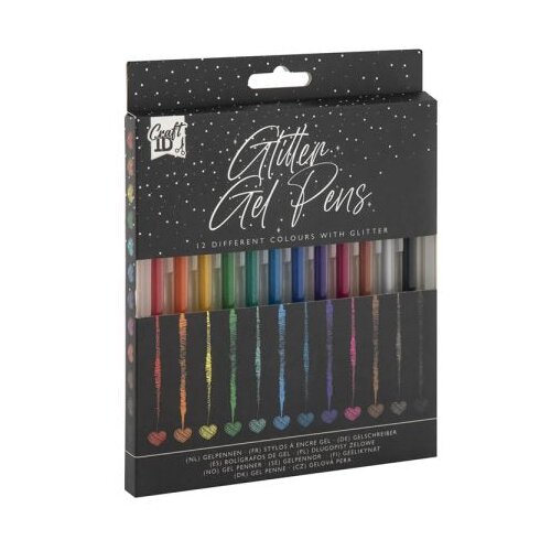  Svinčniki z ble&amp;scaron;čicami Gel Glitter Slike