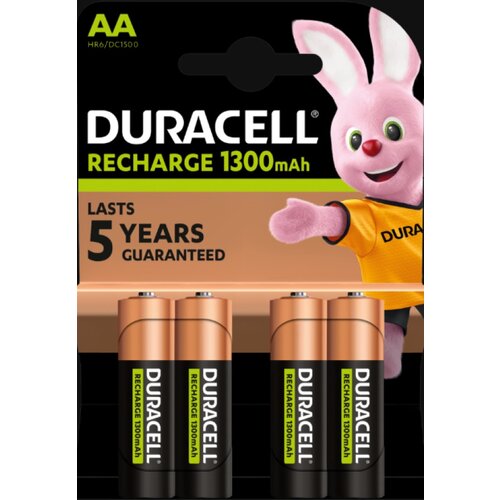 Duracell 1300mAh aa R3 MN2400, PAK4 ck,punjive nimh baterije (rechargeable duralock staycharged 3g) Cene