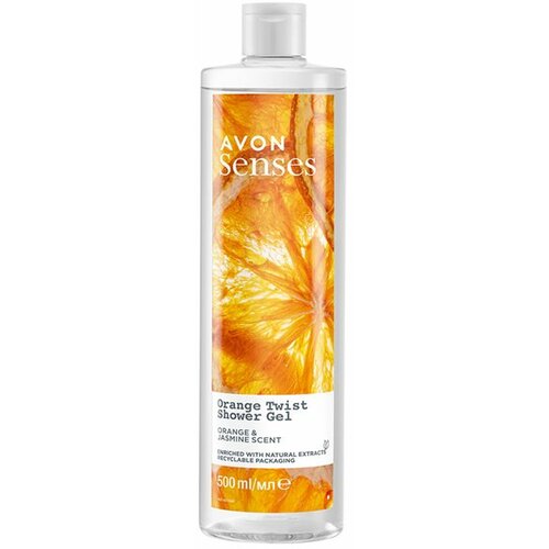 Avon Senses Orange Twist gel za tuširanje 500ml Slike