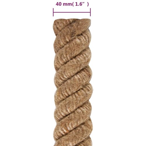  Uže od jute dužina 25 m debljina 40 mm Slike