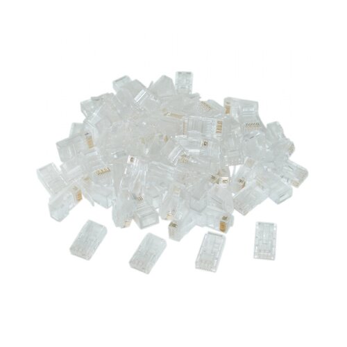 CAT6 plug, UTP, 10 pcs Slike