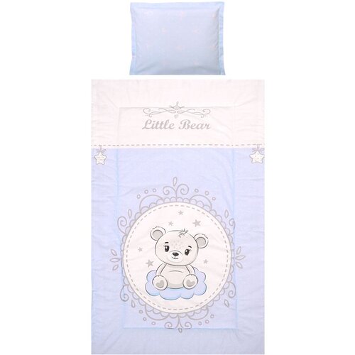 Lorelli RANFORCE COSY 3-dijelni Set Posteljine Little Bear Blue 100 x 150 cm Slike