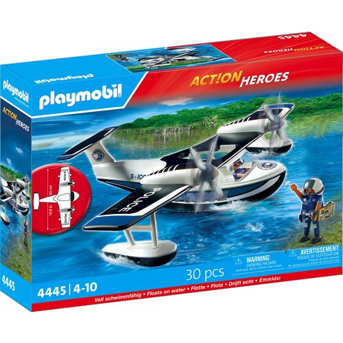 Playmobil 4445 - Akcijski junaki - Policijsko hidroplan - 1 k. Slike