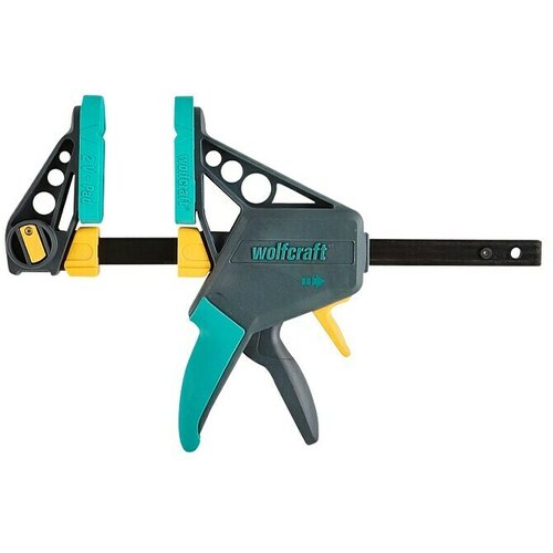 Wolfcraft Jednoručna stega (Stezna snaga: Do 1.200 N, Širina čeljusti: 150 mm) Cijene