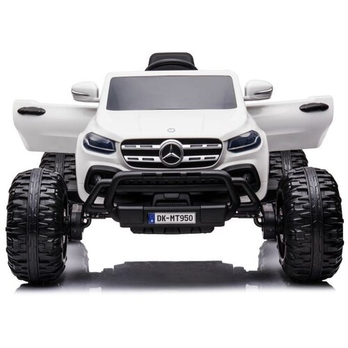  Licencirani auto na akumulator Mercedes DK-MT950 4x4 - bijeli Slike