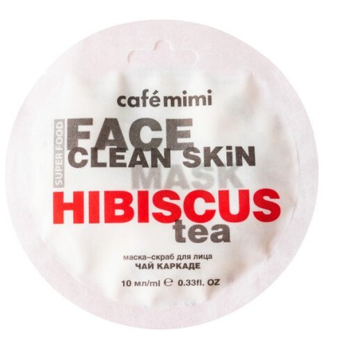 CafeMimi SUPERFOOD Maska-piling za lice sa hibiskusom i jasminom CAF&amp;Eacute; MIMI 10ml Slike