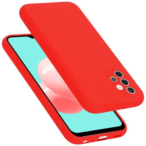 Cadorabo Ohi&amp;scaron;je, združljiv s Samsungom v tekoči rdeči barvi - za&amp;scaron;čitni pokrov iz fleksibilnega silikona TPU, (20590660) Slike
