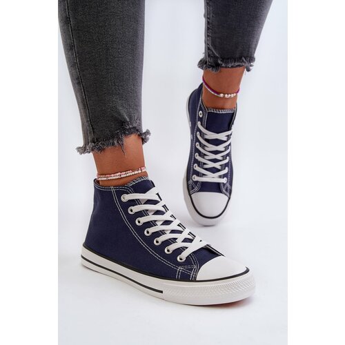 Kesi Women's Navy Blue Socerio Sneakers Slike