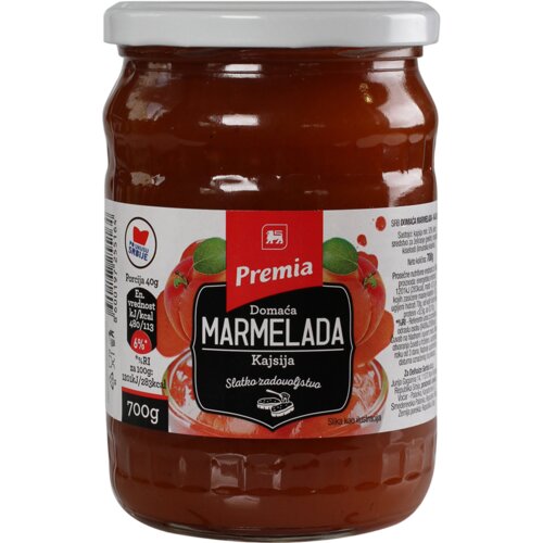 Premia marmelada kajsija 700g Cene