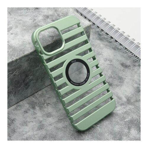  Futrola lines logo cut za iphone 15 (6.1) mint ( F116268 ) Slike