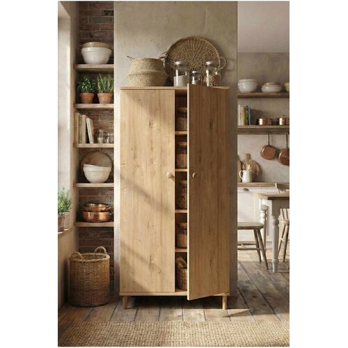 Hanah home Multifunkcionalna komoda, krem Slike
