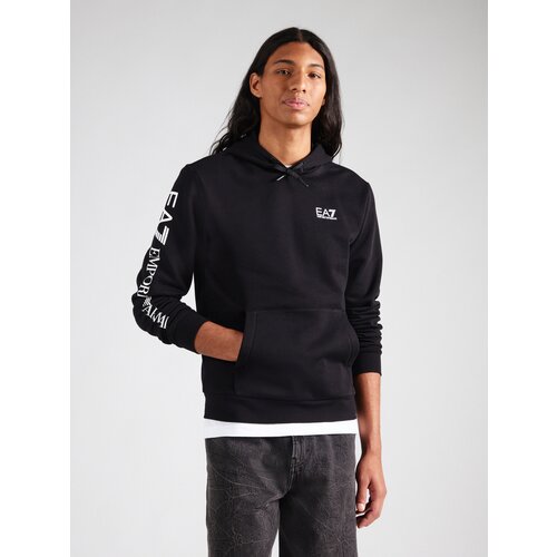 Ea7 Emporio Armani Majica črna / bela Slike