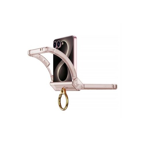 Ms Mobile RING LINES II Futrola za Samsung F776B Galaxy Z Flip 8 5G providna (GKK case) Slike