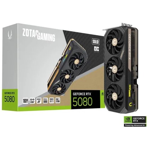 Zotac GAMING GeForce RTX 5080 SOLID OC NVIDIA 16 GB GDDR7 Cijene