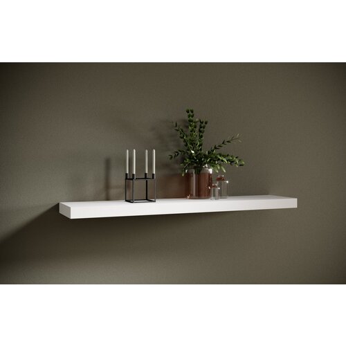 ADRK Zidna polica ANDREA 120 cm 120 cm - BIJELA Cijene