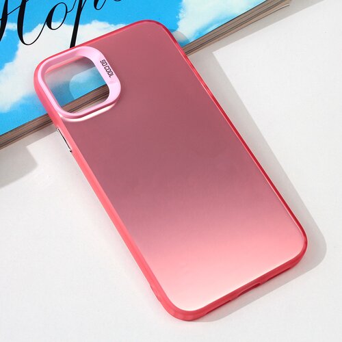Torbica clear za iphone 11 6.1 roza Slike