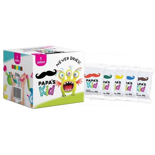  Papa&amp;#039;s Kid mali osnovni set gline za modeliranje za djecu Slike