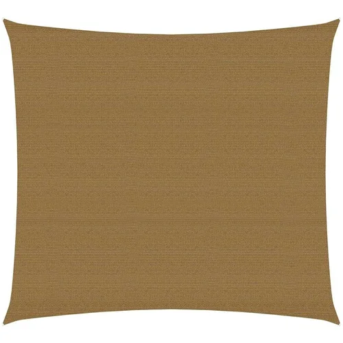  Senčno jadro 160 g/m² taupe 5x5 m HDPE, (20965707)