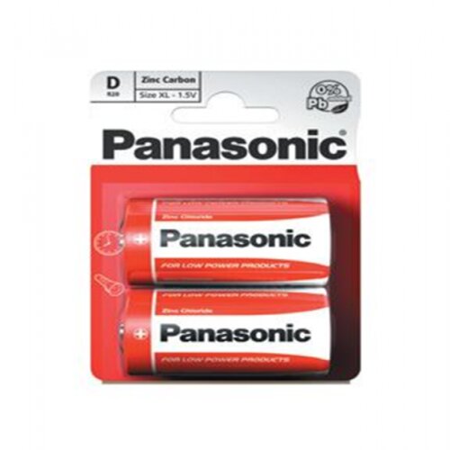 Panasonic R20RZ/2BP EU - 2×D Zinc Carbon baterija Slike