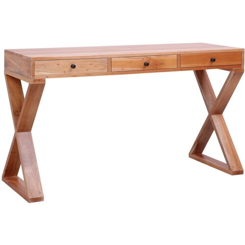  za računalo prirodni 115x47x77 cm masivno drvo mahagonija Slike