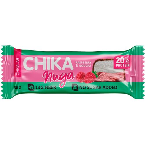 Chikalab CHIKABAR Preliveni proteinski bar Nugat Malina 50g Cene