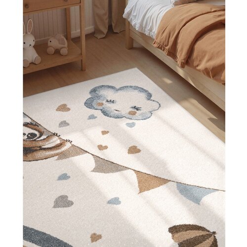 Villeroy Boch Kremno bela otro&amp;scaron;ka preproga 160x230 cm Walk like an Elephant Rainy Party &amp;ndash; Slike
