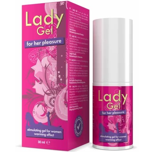 Intimateline lady gel for her pleasure stimulating gel for women warming effect 30ml