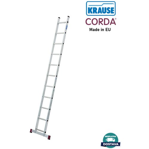 Krause Corda prislone merdevine 12 gazišta – 3,4m aluminijumske Cene