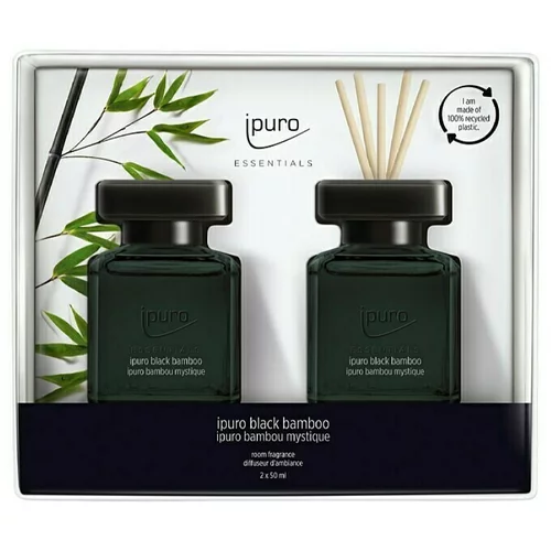 IPURO Essentials Black Bamboo poklon set 2x50 ml