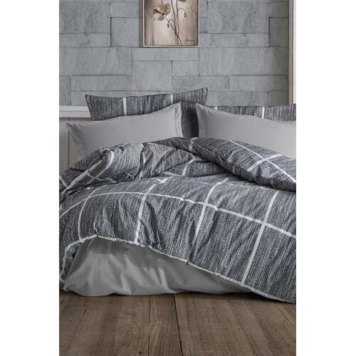 Aberto Design Komplet posteljina Rian, 200x220cm, Braon-Žuta Cene