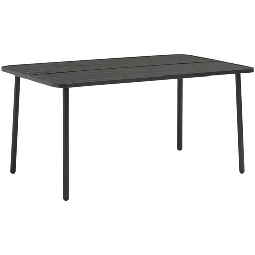  Vrtni stol tamno sivi 150 x 90 x 72 cm čelik - 150 x 90 x 72 cm 1 Cene