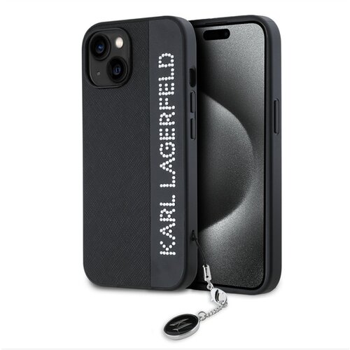 Karl Lagerfeld iPhone 15 Ovitek za telefon Črna Cene