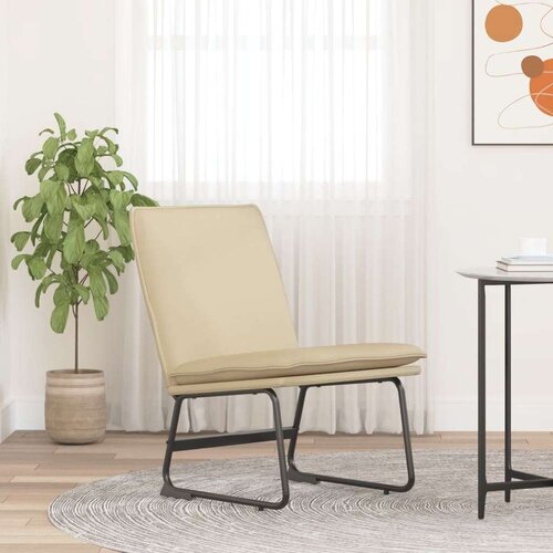  Ležaljka krem 52 x 75 x 76 cm od tkanine - Krema 1 Cijene