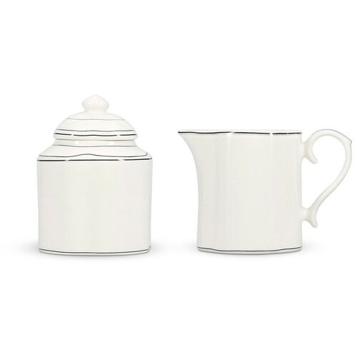 S|P Collection Komplet sladkornice in vrčka za mleko iz porcelana new bone china Odette &ndash; Cene