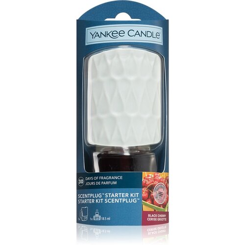 Yankee Candle Black Cherry Refill električni difuzor + nadomestno polnilo Cene